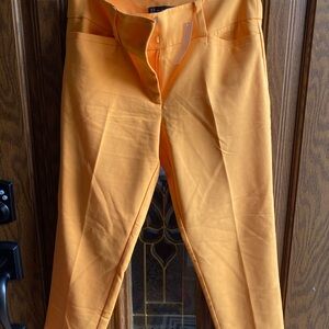 New York & Company golden yellow ankle dress pants, NWT. 8